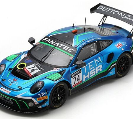 Spark Model PORSCHE 911 GT3 R N.74 24 H SPA 2022 NASR-CAMPBELL-JAMINET 1:43