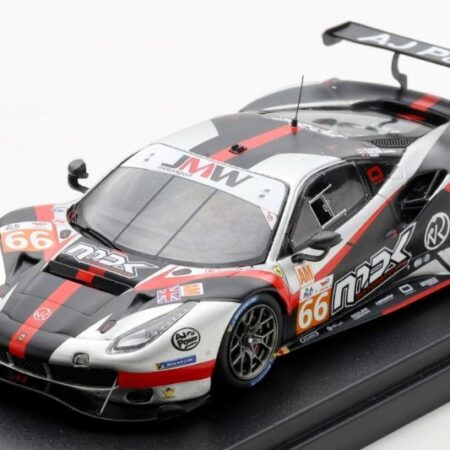 Looksmart FERRARI 488 GTE EVO JMW M.N.66 LM 2022 VAN DER ZANDE/KVAMME/HART 1:43