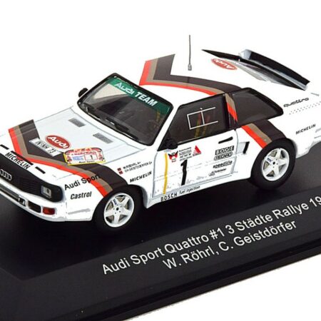 CMR Classic Model Replicars AUDI QUATTRO SPORT N.1 STADTE RALLY 1984 ROHRL-GEISTDORFER 1:43