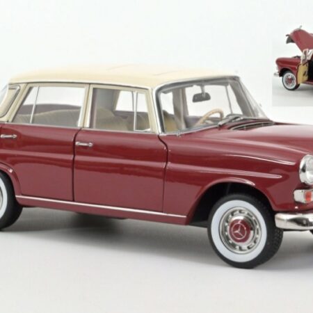 Norev MERCEDES 200 1966 RED 1:18