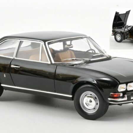 Norev PEUGEOT 504 COUPE' 1969 BLACK 1:18