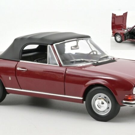 Norev PEUGEOT 504 CABRIOLET 1969 ANDALOU RED 1:18