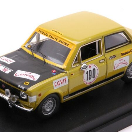 Rio FIAT 128 RALLY N.190 RALLY SAN MARTINO DI CASTROZZA 1972 A.BETTEGA 1:43