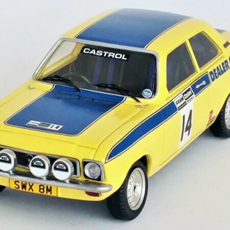 Trofeu OPEL ASCONA WELSH RALLY 1974 BROOKES/HUDSON-EVANS 1:43