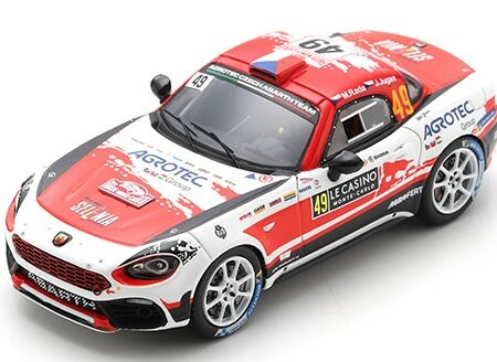 Spark Model ABARTH 124 N.49 MONTE CARLO 2022 M.RADA-J.JUGAS 1:43