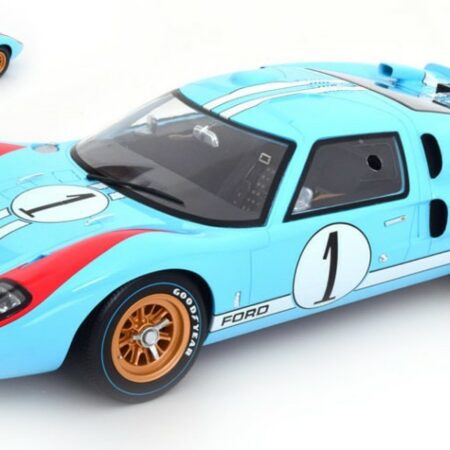 CMR Classic Model Replicars FORD GT40 MK II N.1 24 H LE MANS 1966 MILES-HULME 1:12