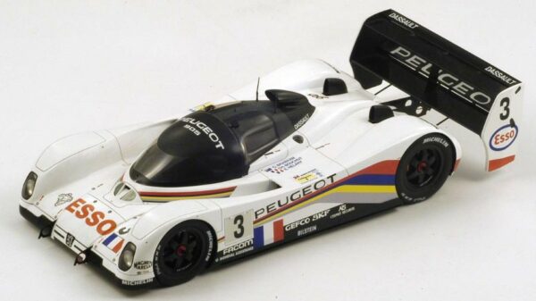 Spark Model PEUGEOT 905 N.3 WINNER LM 1993 E.HELARY-C.BOCHUT-G.BRABHAM 1:18