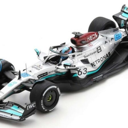 Spark Model MERCEDES F1 W13 GEORGE RUSSELL 2022 N.63 4th BELGIAN GP 1:18