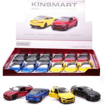 Kinsmart BMW M8 COMPETITION COUPE' COL.ASS. cm 12 1:38