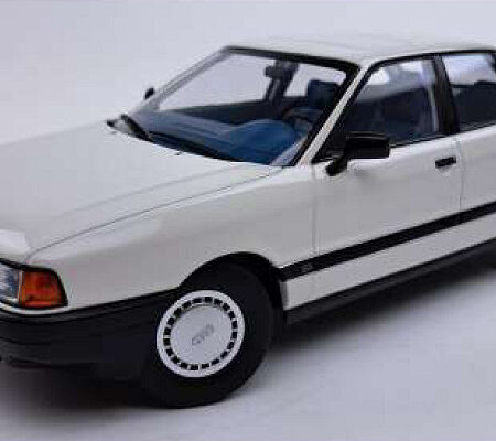 Triple 9 AUDI 80 B3 1989 ALPINE WHITE 1:18