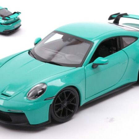 Burago PORSCHE 911 GT3 2021 ACQUAMARINE 1:24