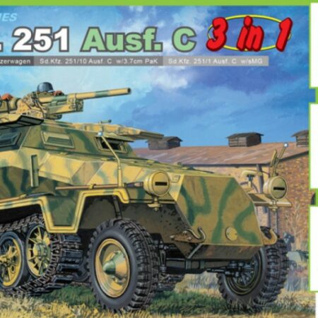 Dragon SD KFZ 251/10 3,7 cm PAK 3 KIT 1:35