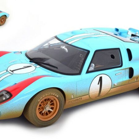 CMR Classic Model Replicars FORD GT40 MK II N.1 24 H LE MANS 1966 MILES-HULME DIRTY VERSION 1:12