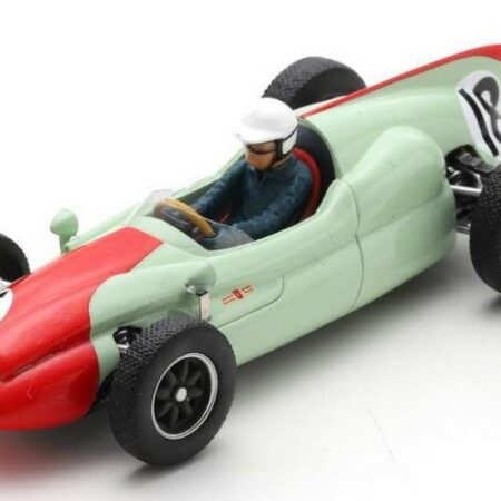 Spark Model COOPER T51 N.18 4th MONACO GP 1960 TONY BROOKS 1:43