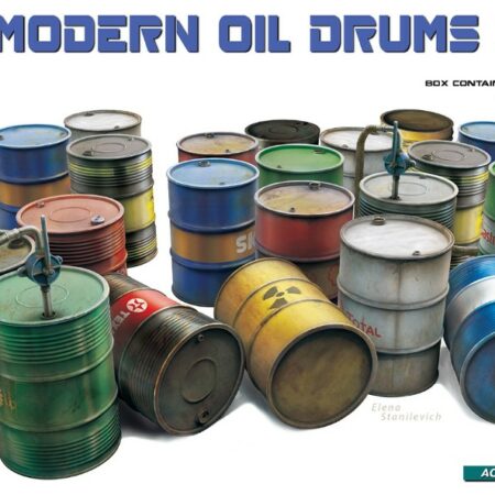 Miniart MODERN OIL DRUMS (200L) KIT 1:48