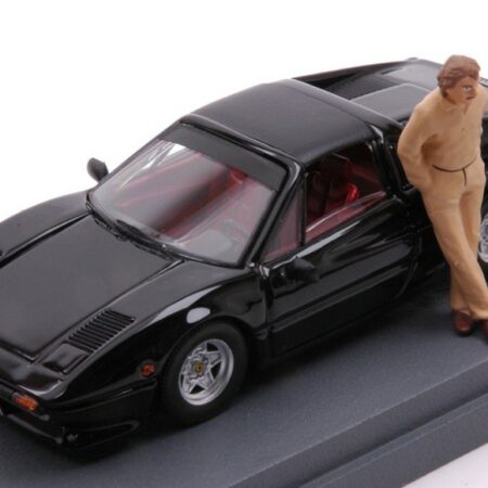 Best Model FERRARI 308 GTS KEKE ROSBERG PERSONAL CAR 1982 + FIGURE 1:43