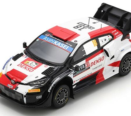 Spark Model TOYOTA YARIS N.18 3rd RALLY SAFARI KENYA 2022 T.KATSUTA-A.JOHNSTON 1:43