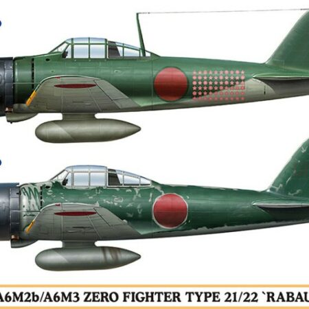 Hasegawa MITSUBISHI A6M2b/A6m3 ZERO FIGHTER, 2 KIT 1:72