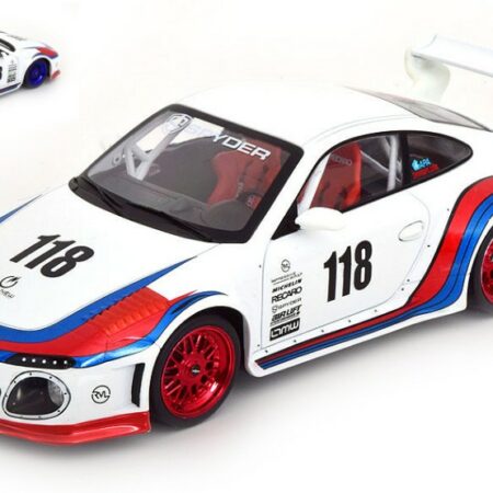 ModelCarGroup PORSCHE 911 (997) RWB OLD & NEW 2020 MARTINI WHITE 1:18