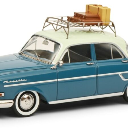 Schuco OPEL KAPITAN RIVIERA 1957 BLUE 1:43