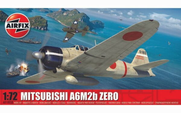 Airfix MITSUBISHI A6M2B ZERO KIT 1:72