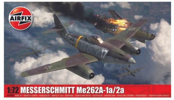 Airfix MESSERSCHMITT Me262A-1a2a KIT 1:72