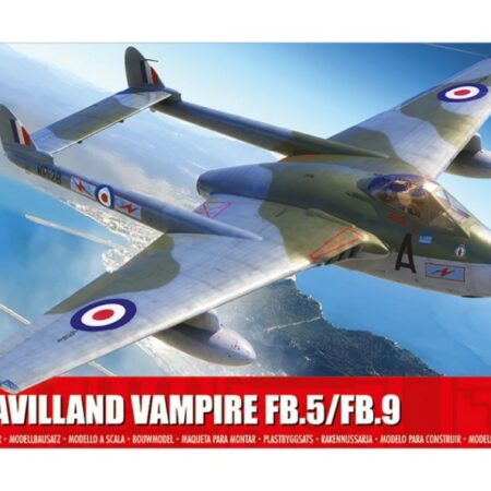 Airfix DE HAVILLAND VAMPIRE FB.5/FB.9 KIT 1:48