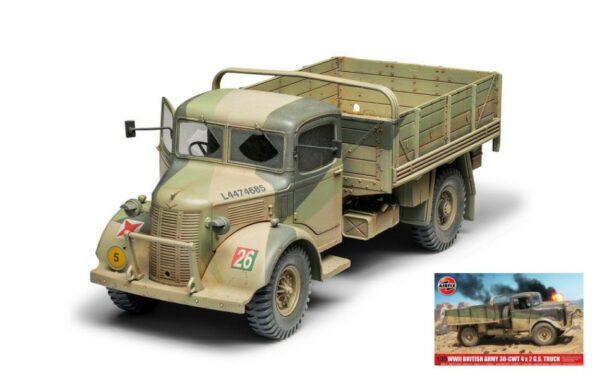 Airfix WWII BRITISH ARMY 30-CWT 4x2 GS TRUCK KIT 1:35