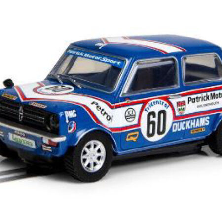 Scalextric MINI 1275 GT PATRICK MOTORSPORT RICHARD LONGMAN 1979 SLOT 1:32