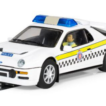 Scalextric FORD RS 200 POLICE EDITION SLOT 1:32