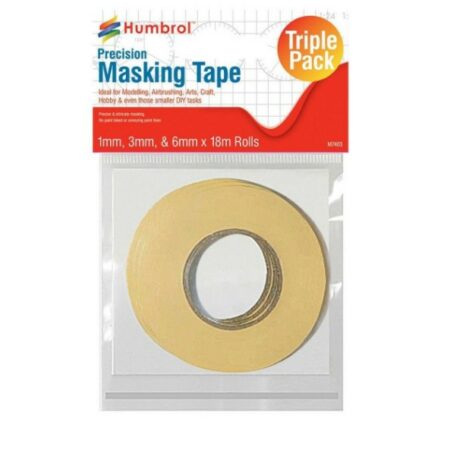 Humbrol NASTRO PER MASCHERATURE PRECISION MASKING TAPE SET