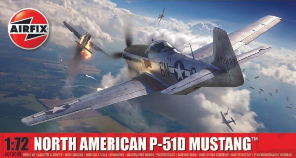 Airfix NORTH AMERICAN P-51D MUSTANG  KIT 1:72