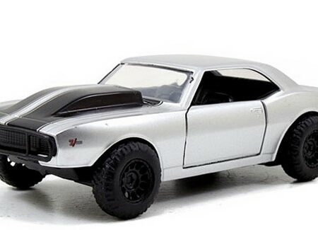 Jada Toys CHEVY CAMARO FAST & FURIOUS 7 OFF ROAD 1967 SILVER 1:24