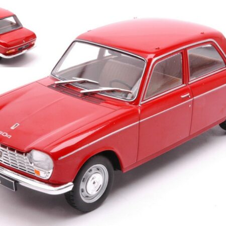 Whitebox PEUGEOT 204 1968 RED 1:24