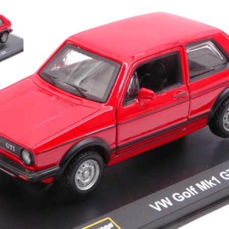 Burago VW GOLF Mk1 GTI 1979 RED 1:32