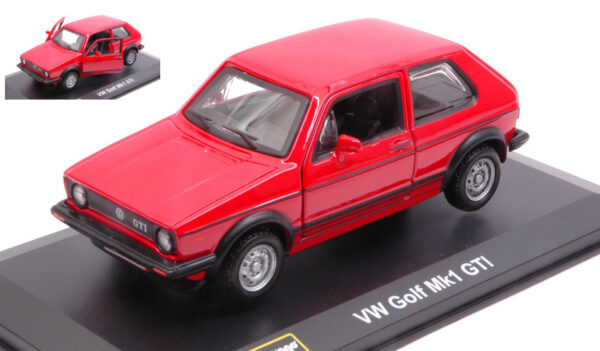 Burago VW GOLF Mk1 GTI 1979 RED 1:32