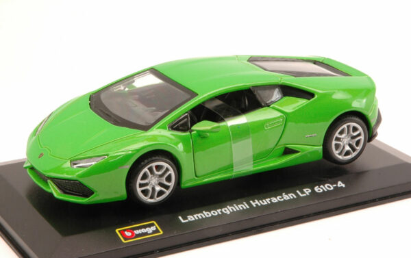 Burago LAMBORGHINI HURACAN LP 610-4 2014 GREEN 1:32