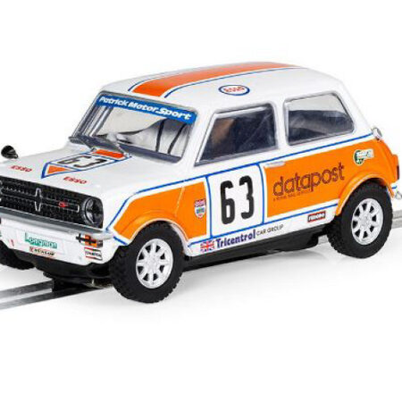 Scalextric MINI 1275 GT DATA POST ALAN CURNOW 1979 BSCC SLOT 1:32