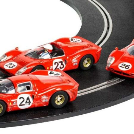 Scalextric DAYTONA 1967 TRIPLE PACK SLOT 1:32