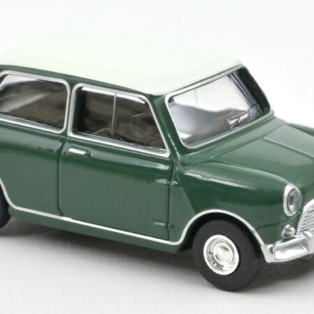 Norev MINI COOPER S 1964 ALMOND GREEN AND WHITE ROOF 1:54