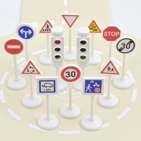 Norev SEGNALI STRADALI TRAFFIC SIGNS 1:43