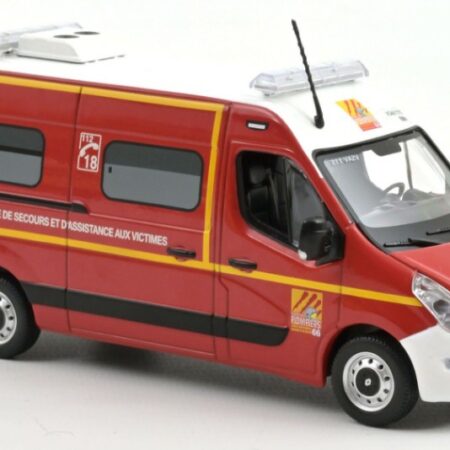 Norev RENAULT MASTER 2014 POMPIERS VSAV 1:43