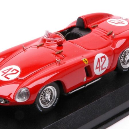 Art Model FERRARI 750 MONZA N.42 G.P.TUNISI BELVEDERE 1955 LUIGI BORDONARO 1:43