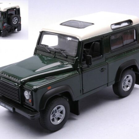 Welly LAND ROVER DEFENDER 90 1984 GREEN/WHITE 1:24