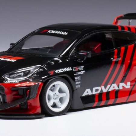 Ixo Model TOYOTA YARIS/PANDEM BLACK ADVAN 1:43