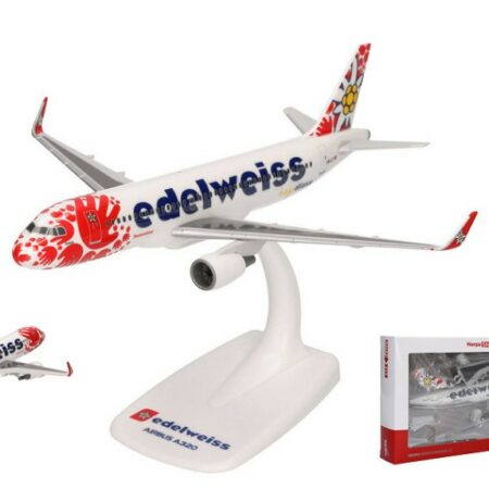 Herpa AIRBUS A320 EDELWEISS "HELP ALLIANCE" 1:200