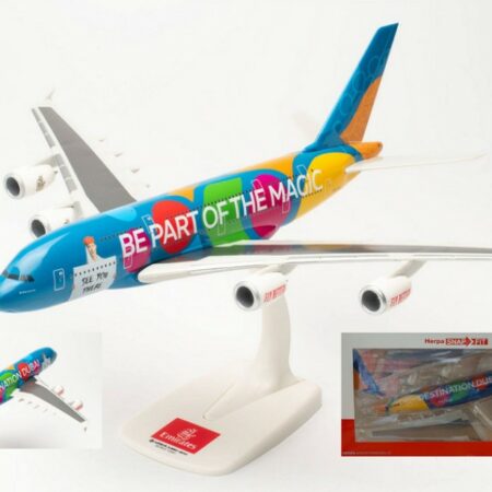 Herpa AIRBUS A380 EMIRATES "DESTINATION DUBAI" 1:250