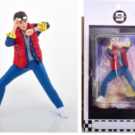 Triple 9 FIGURE MARTY MC FLY "BACK TO THE FUTURE" 1:18