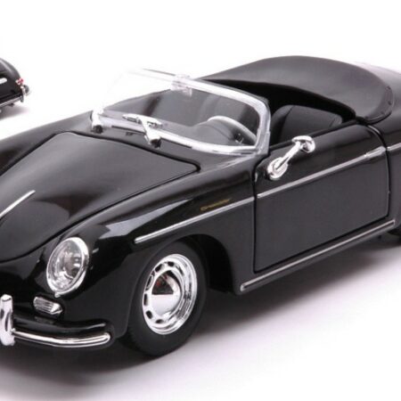 Welly PORSCHE 356A SPEEDSTER BLACK 1:24