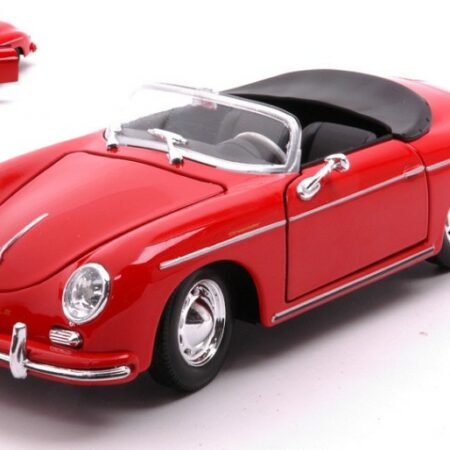 Welly PORSCHE 356A SPEEDSTER RED 1:24